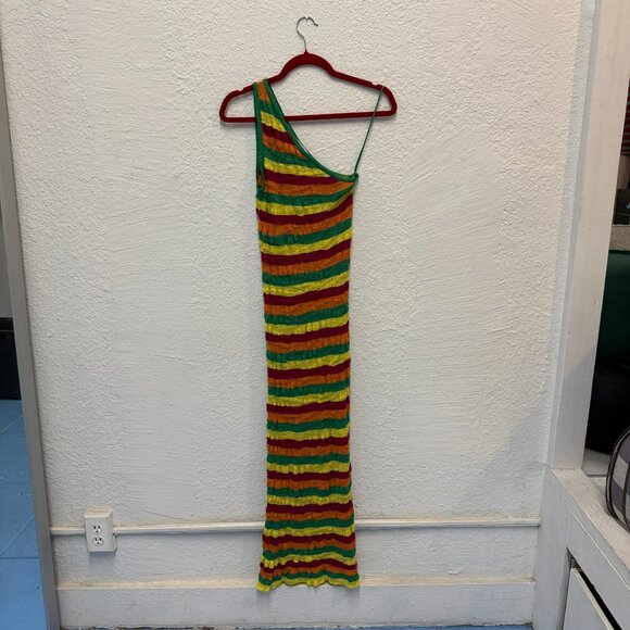 Zara Asymmetric Knit Dress - Picture 3 of 6